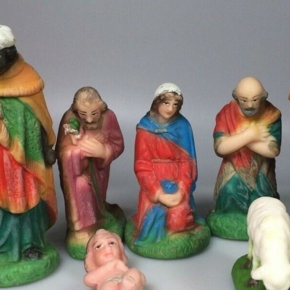 Nativity Scene Christmas display Mary baby Bartolini Hijo Taller - Picture 4 of 13